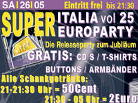 Super Italia Vol. 25 Releaseparty@Excalibur