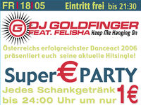 Dj Goldfinger + Super € Party