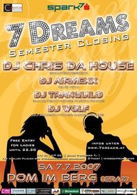 7 Dreams - Semester Closing@Dom im Berg