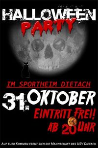 Halloween-Party@Sportheim Dietach