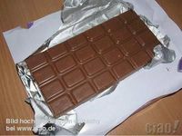 die blödste erfindung.. schokolade mit wiederverschließbarer packung!!!- de isst ma doch gl....=)