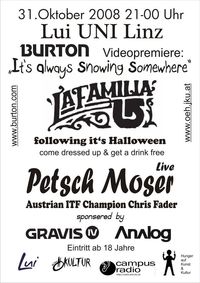Burton Party - Petsch Moser@LUI - Linzer Uni Inn