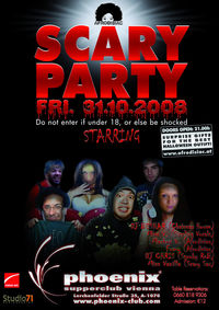 Afrodisiac's Scary Party