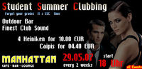 Summer Student Clubbing@Manhattan Bar & Lounge