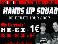 Hands Up Squad Live!@Excalibur