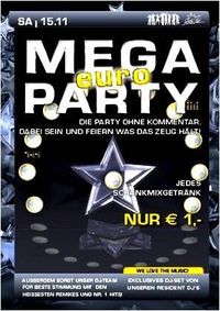 Mega Euro Party@White Star