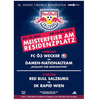 Meisterfeier Redbull Salzburg@Residenzplatz