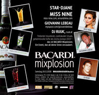 Bacardi Mixplosion@Melkerkeller Baden