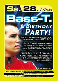 Bass-T. & Birthday Party@Bollwerk