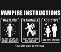 Twilight - Vampire Instructions...