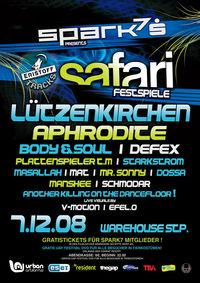 SPARK7 presents Eristoff Tracks Safari Festspiele@Warehouse