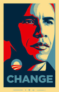 Barack Obama - CHANGE - YES WE CAN
