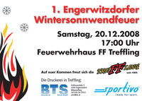 1. Engerwitzdorfer Wintersonnwendfeuer@Feuerwehrhaus Treffling