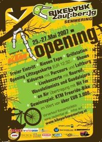 Opening Bikepark Zauberg@Zauberg Semmering
