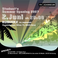 Student's Summer Opening 2007@FH Joanneum Audimax