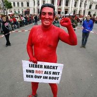 Gruppenavatar von Lieber nackt und rot, als mit der ÖVP im Boot