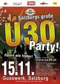 Salzburgs große Ü30 Party@Gusswerk