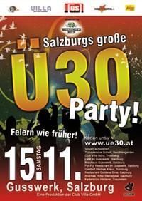 Salzburgs große Ü30 Party