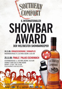 Southern Comfort Showbar Award 2008@Palais Eschenbach