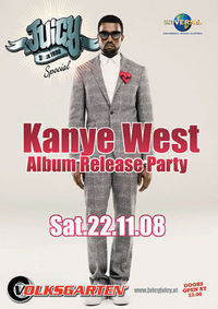 Juicy Pres. Kayne West Album Release Party @Volksgarten Clubdisco