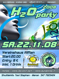 H2o Party ín Riffian@Vereinshaus Riffian