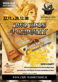 Club Wonderland Two Days 4 Charity@Bubble Bar