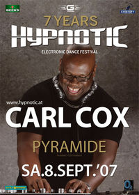 Carl Cox@Eventhotel Pyramide