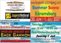 Sommer Sonne Edramsberg 2007@Feuerwehrhaus Edramsbe