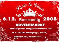 Show and Shine Community Adventmarkt@Reifen Wanggo