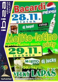 Mojito-latino párty@Ibiza Disco Club