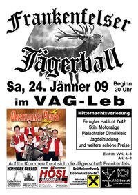 Frankenfelser Jägerball@Vag-Leb
