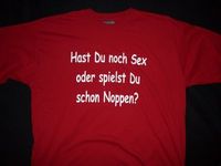 Hast du noch Sex oder spielst du schon Noppen?