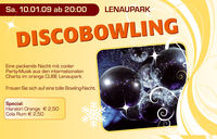 Discobowling@Orange Cube Lenaupark