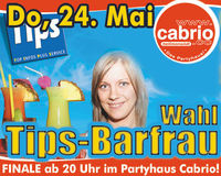 Finale der Wahl zur Tips-Barfrau@Cabrio