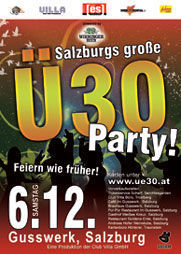 Salzburgs große Ü30 Party@Gusswerk