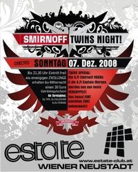 Smirnoff Vodka Twins Night!@Club Estate