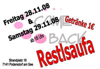 Restlsaufa € 1,-@ComeBack