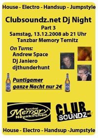 Clubsoundz.net Dj Night Part 3@Tanzbar Memory