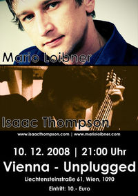 Mario Loibner & Isaac Thompson - Songwriternacht@Vienna Unplugged