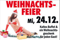 Weihnachtsfeier@Fledermaus Enns