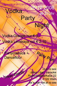 Vodka Party Night@ro:ses disco - bar - karaoke