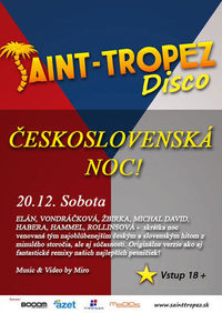 Československá Noc!@Disco Saint Tropez