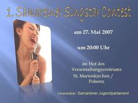 1. Samareiner Singstar Contest@Veranstaltungszentrum