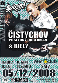 Čistýchov - Posledný Doberman & biely@Metroklub