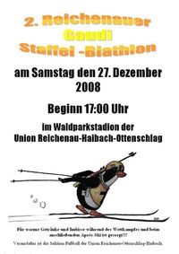 2. Reichenauer GAUDI-Staffel-Biathlon@Waldparkstadion Reichenau