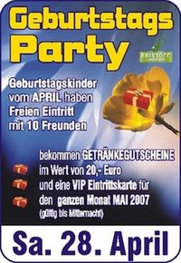 Geburtstagsparty