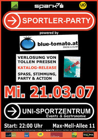 Sportler Party@Uni-Sportzentrum