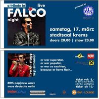 A Tribute to Falco@Stadtsaal