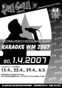 Vorausscheidung Karaoke WM 07