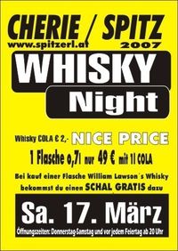 Whisky Night@Tanzcafe Cherie Spitz